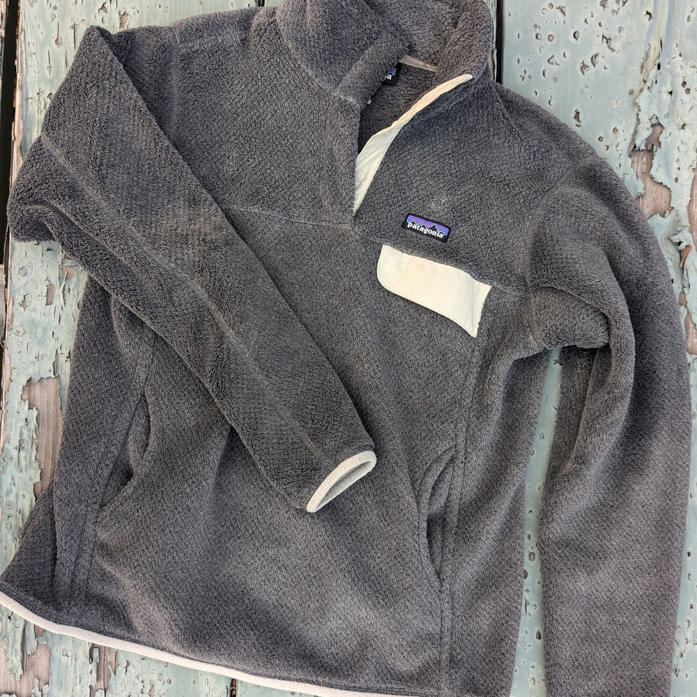 Womens Patagonia Re-Tool Snap Fleece Pullover